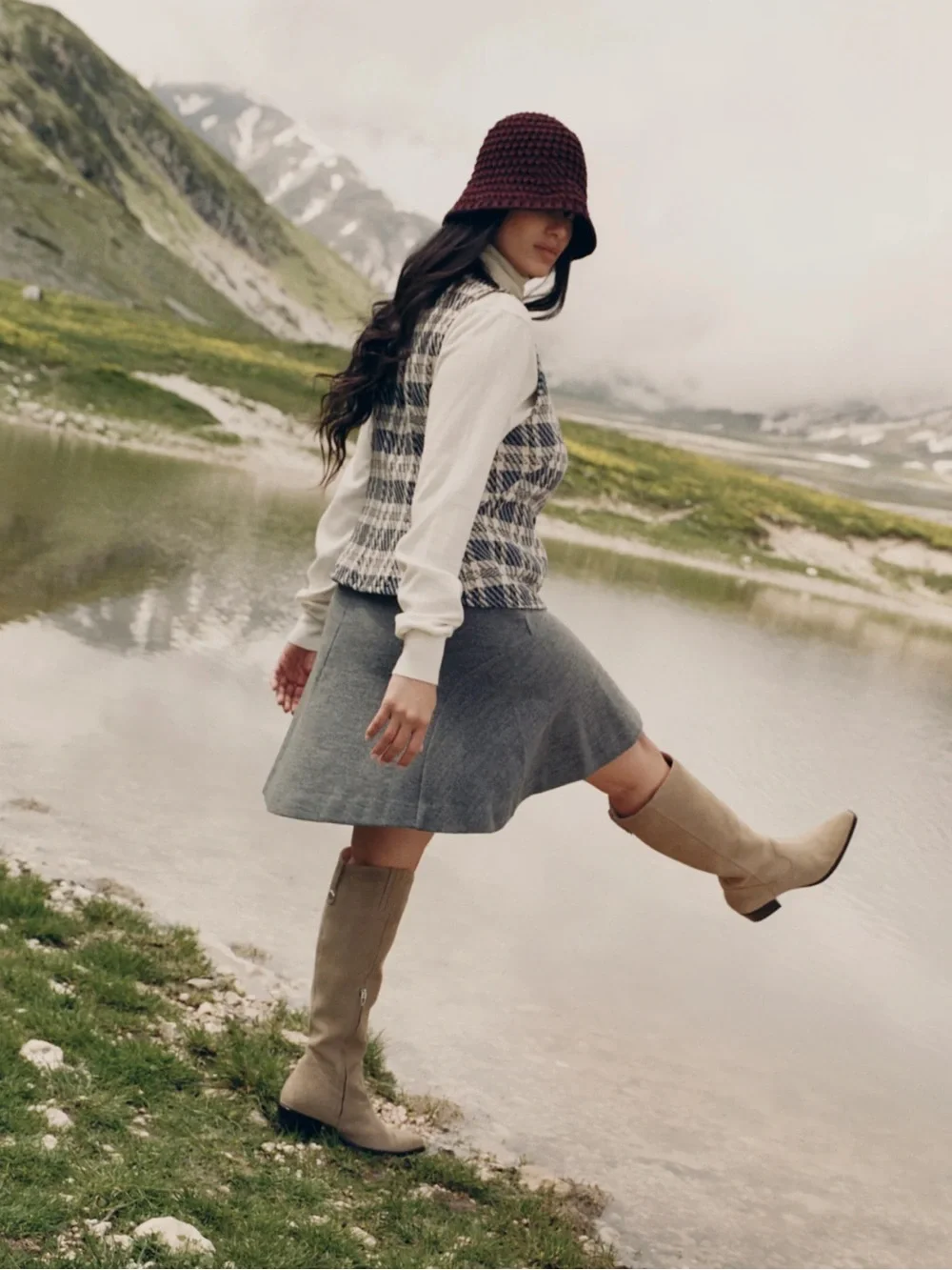 Dolce Vita — virona h2o boots dk taupe suede